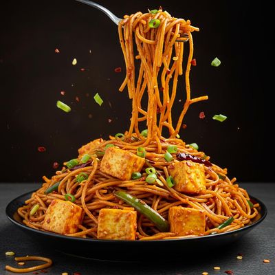 Paneer Schezwan Chowmein